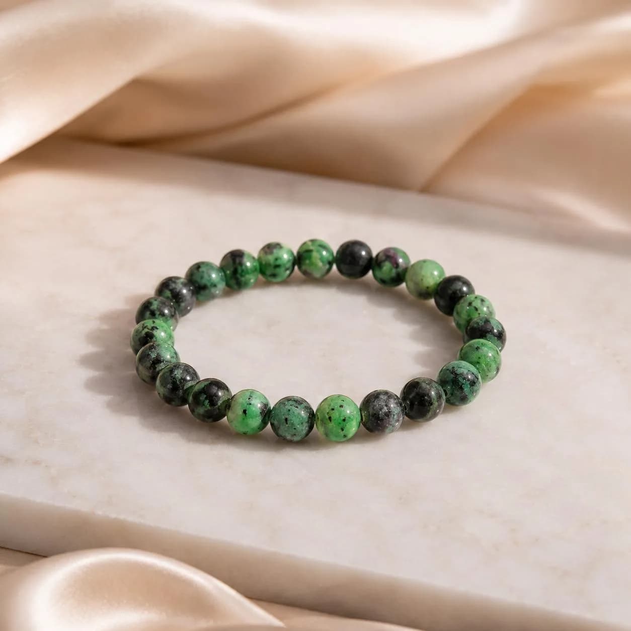 Ruby Zoisite Bracelet - View 1