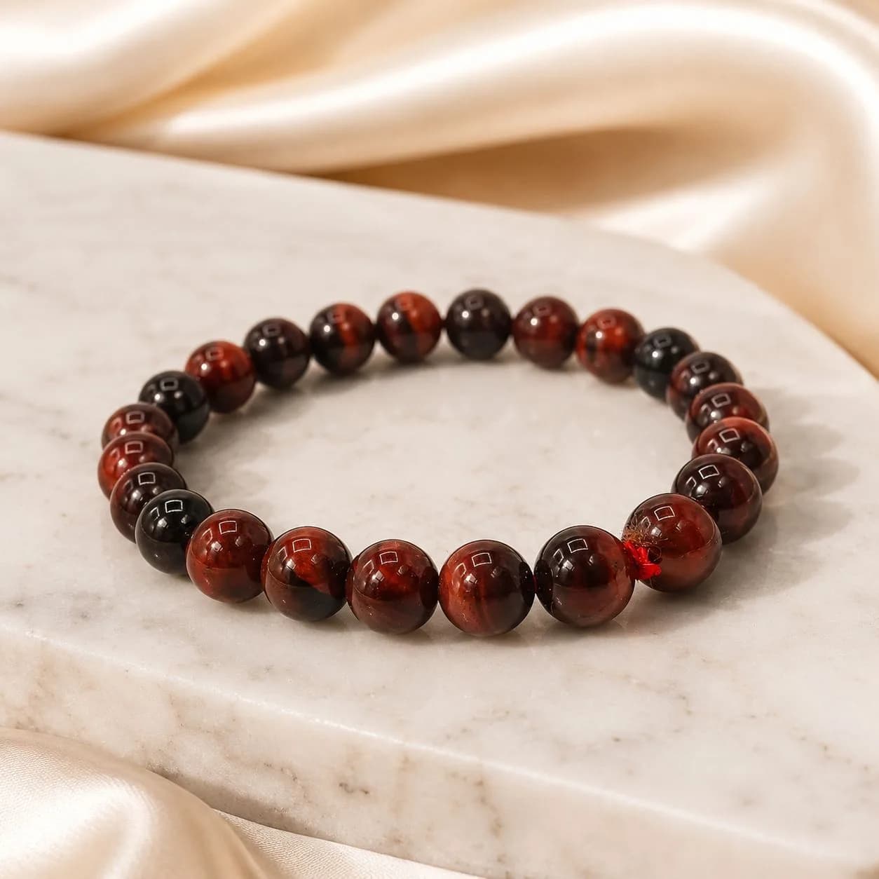 Red Tiger Eye Bracelet - View 1