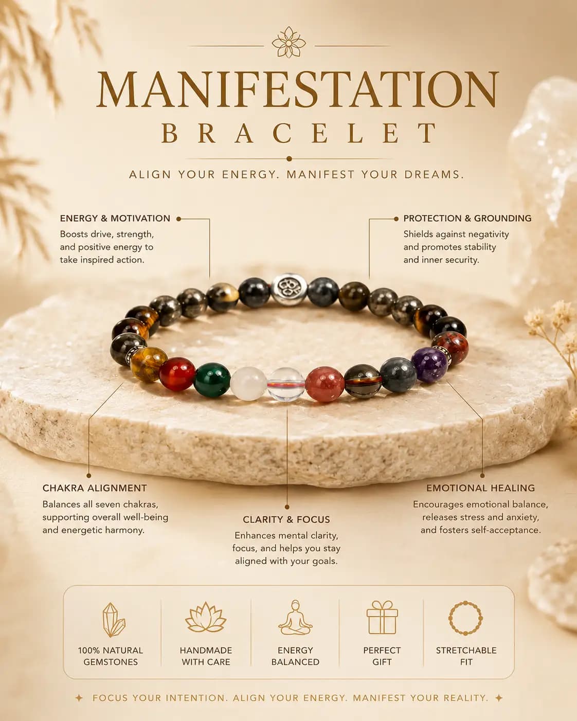 Manifestation Bracelet - View 3