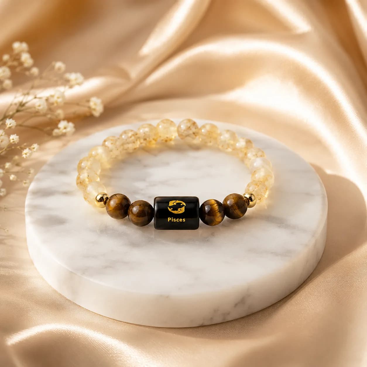 Pisces Zodiac Bracelet - Authentic AstroJi Spiritual Product View 1