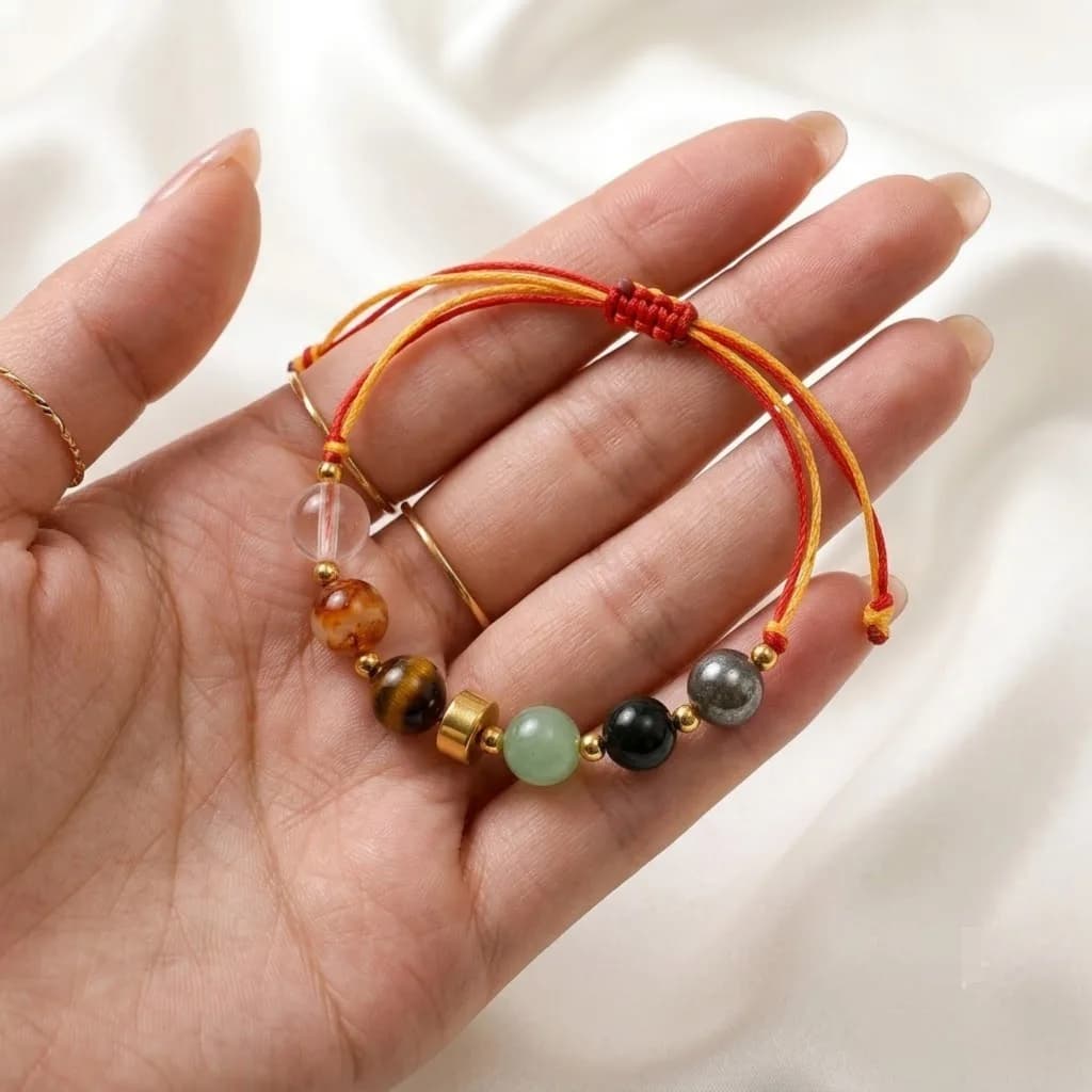 Guardian Crystal Rakhi - Authentic AstroJi Spiritual Product View 2