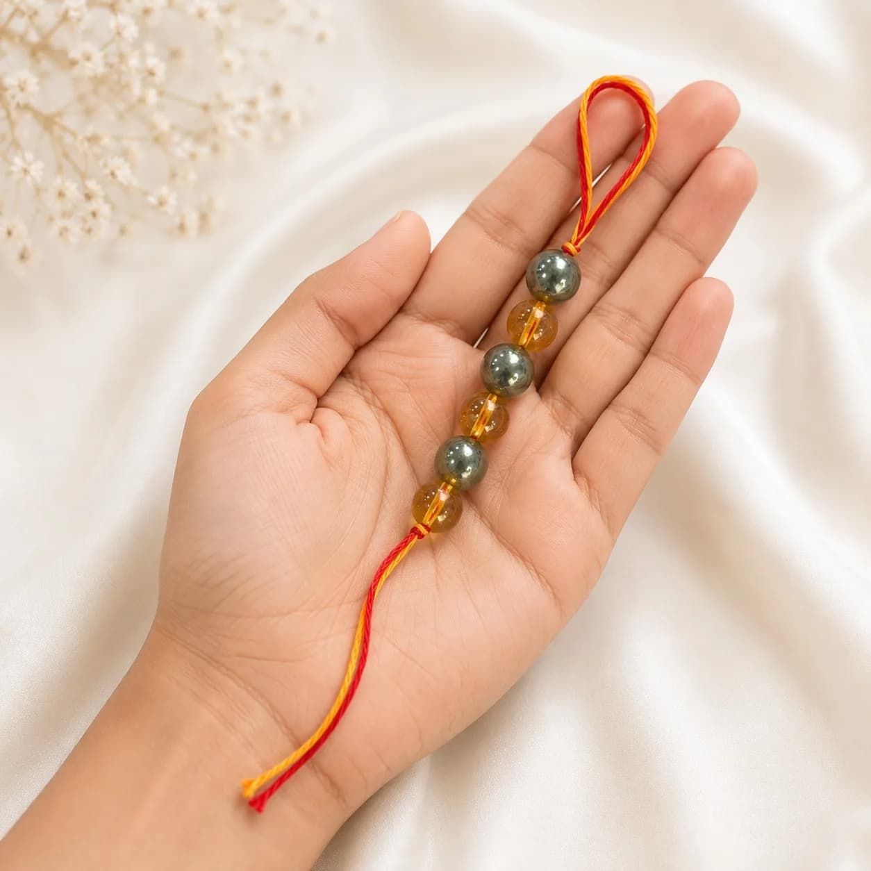 Citrine Wealth Rakhi - View 2