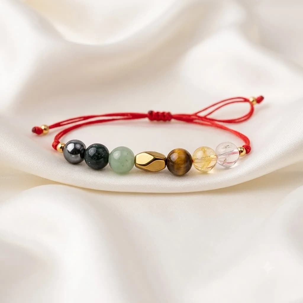 7 Chakra Crystal Rakhi