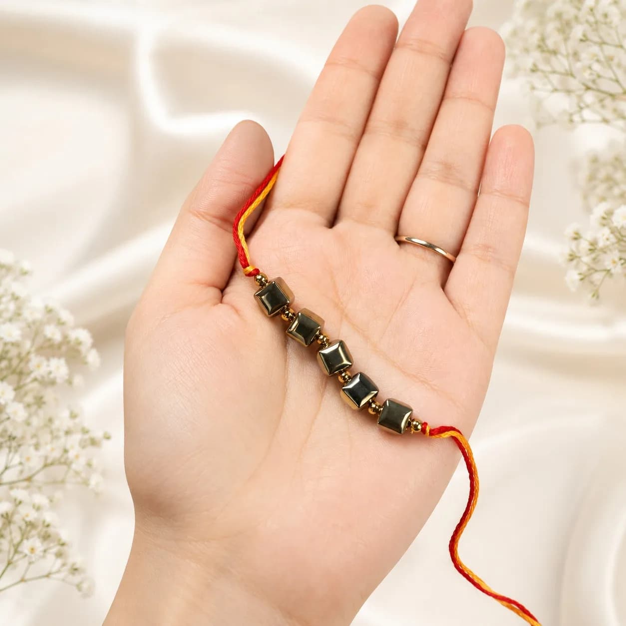 Pyrite Prosperity Rakhi - View 2