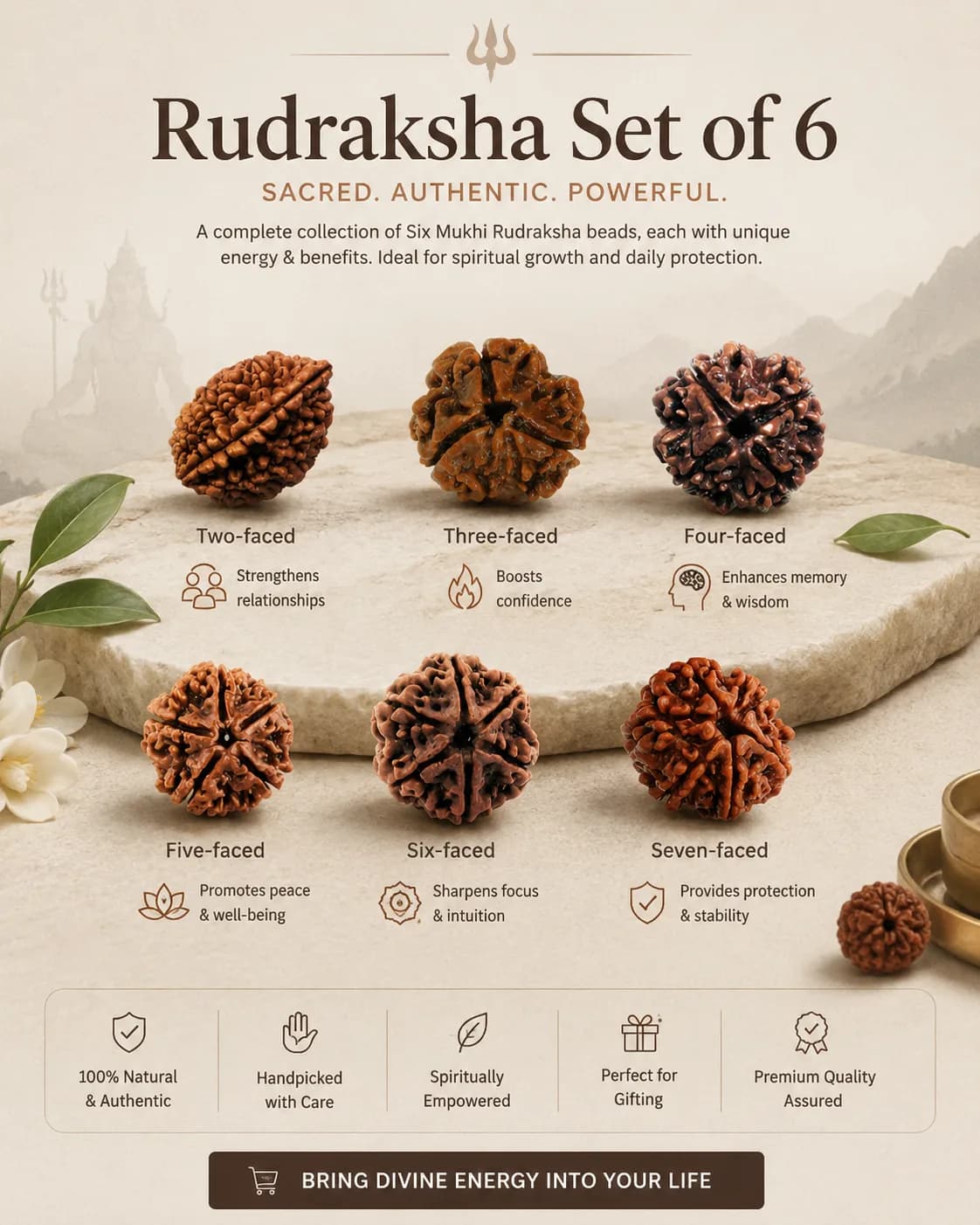 Rudraksha Set