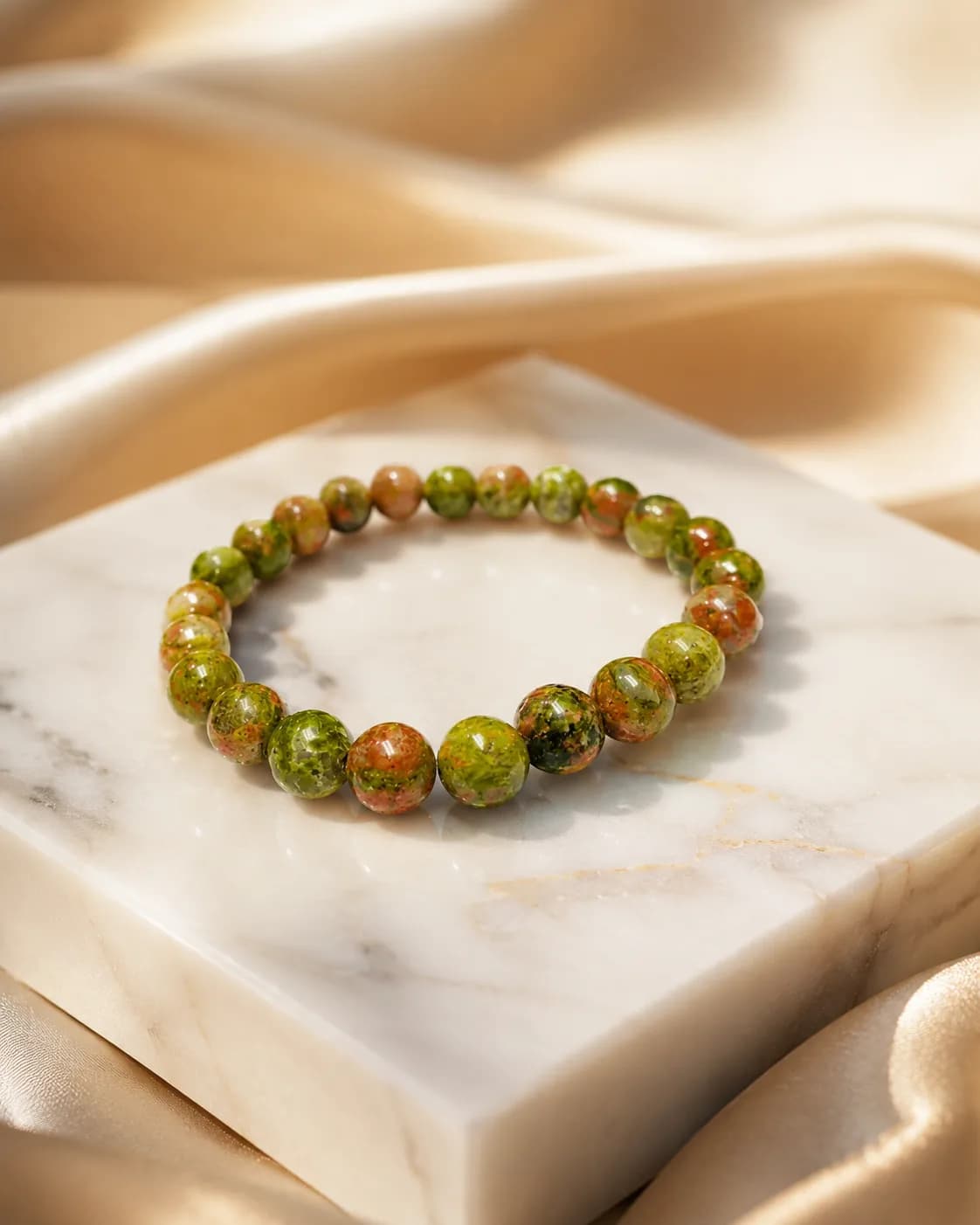Unakite Bracelet - Authentic AstroJi Spiritual Product
