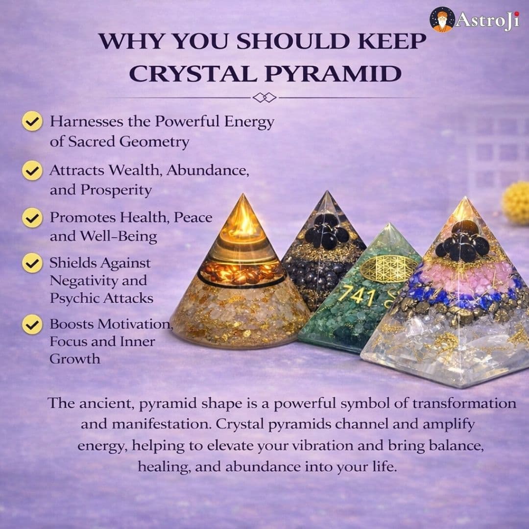 WEALTH & ABUNDANCE PYRAMID - Authentic AstroJi Spiritual Product View 2