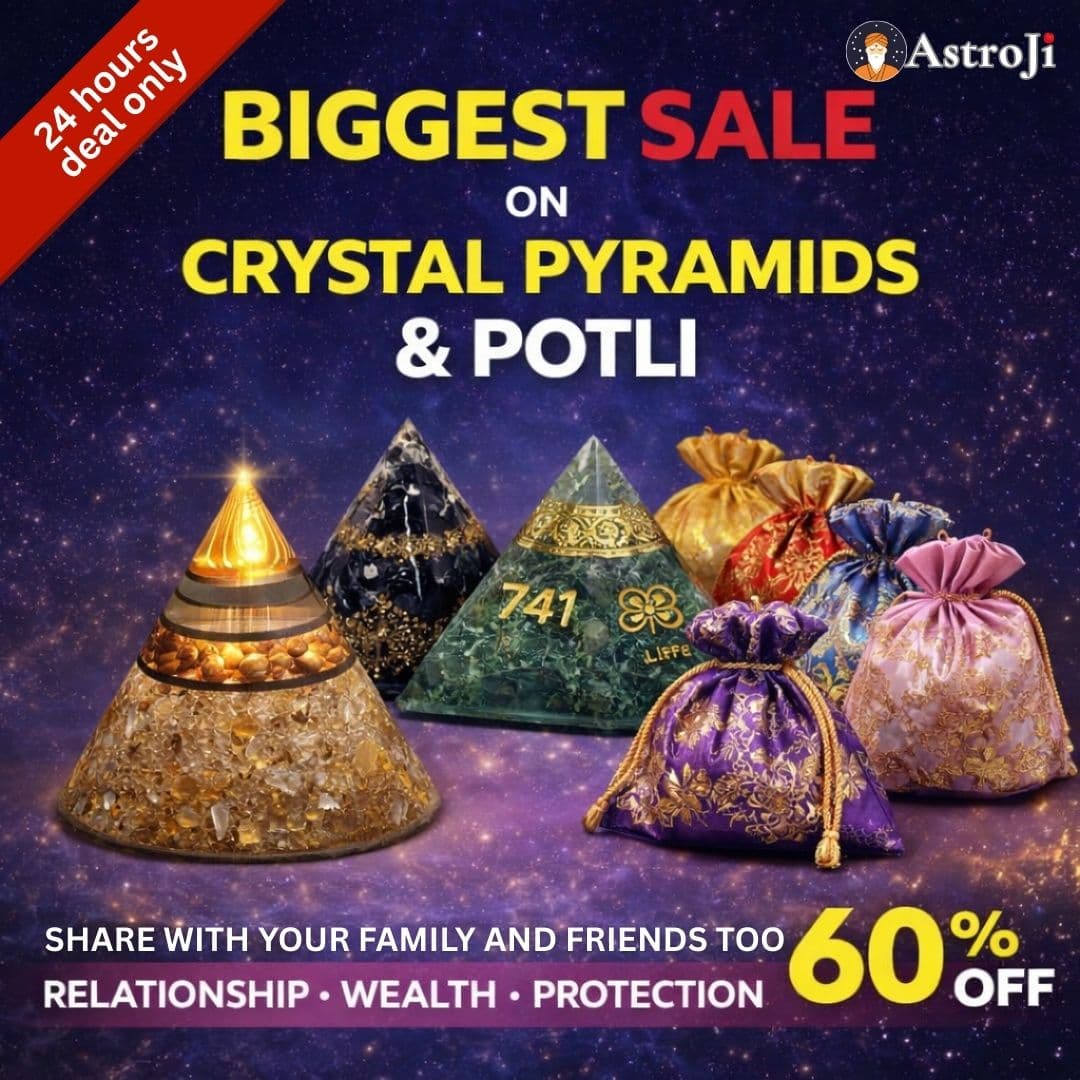 WEALTH & ABUNDANCE PYRAMID - Authentic AstroJi Spiritual Product View 3