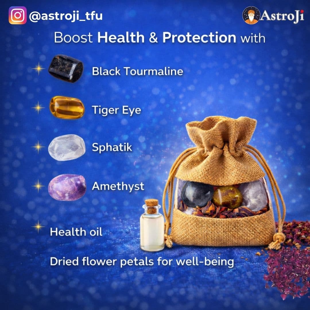 HEALTH (WELL-BEING) POTLI - Authentic AstroJi Spiritual Product View 2
