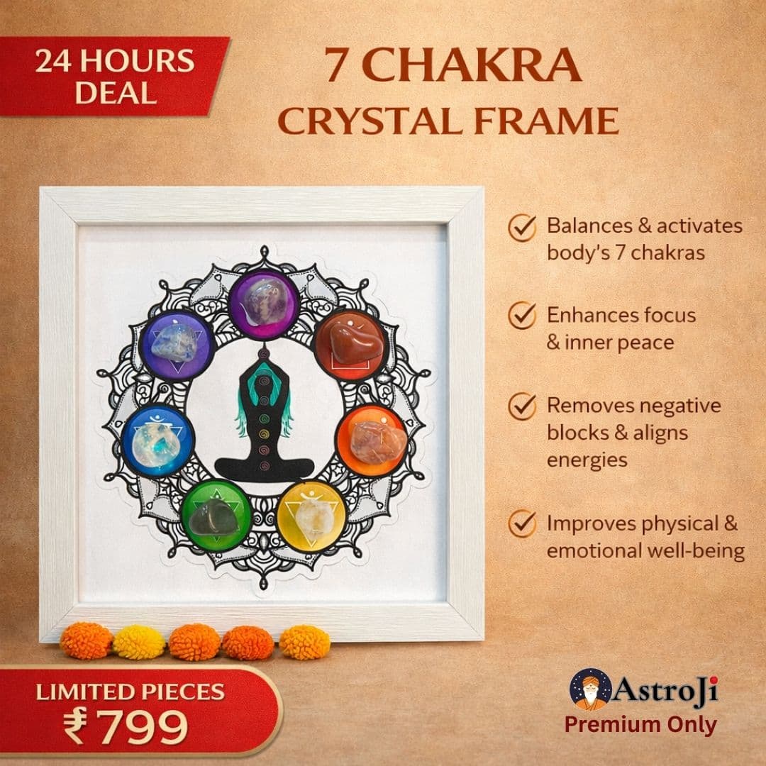 7 CHAKRA CRYSTAL FRAME - View 1