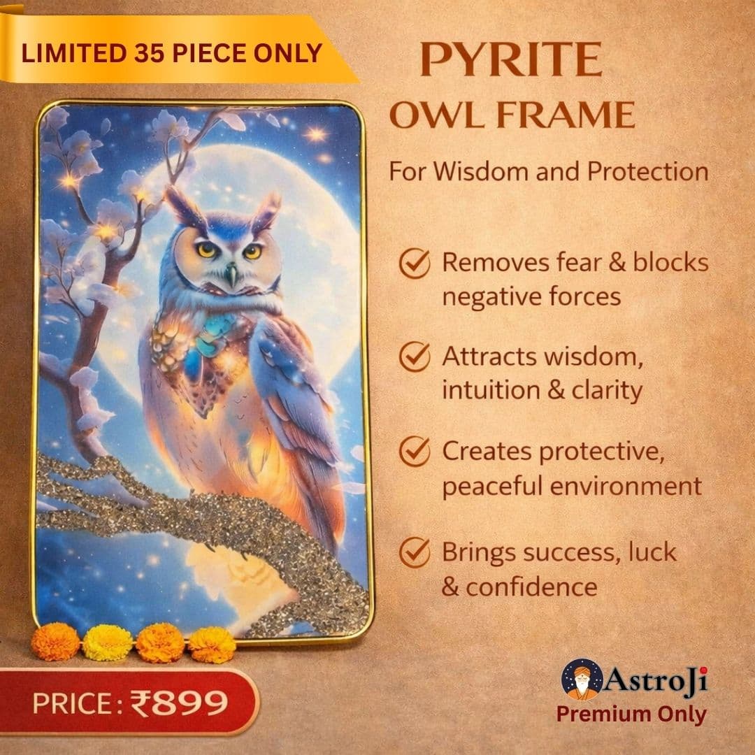 PYRITE OWL FRAME - View 1