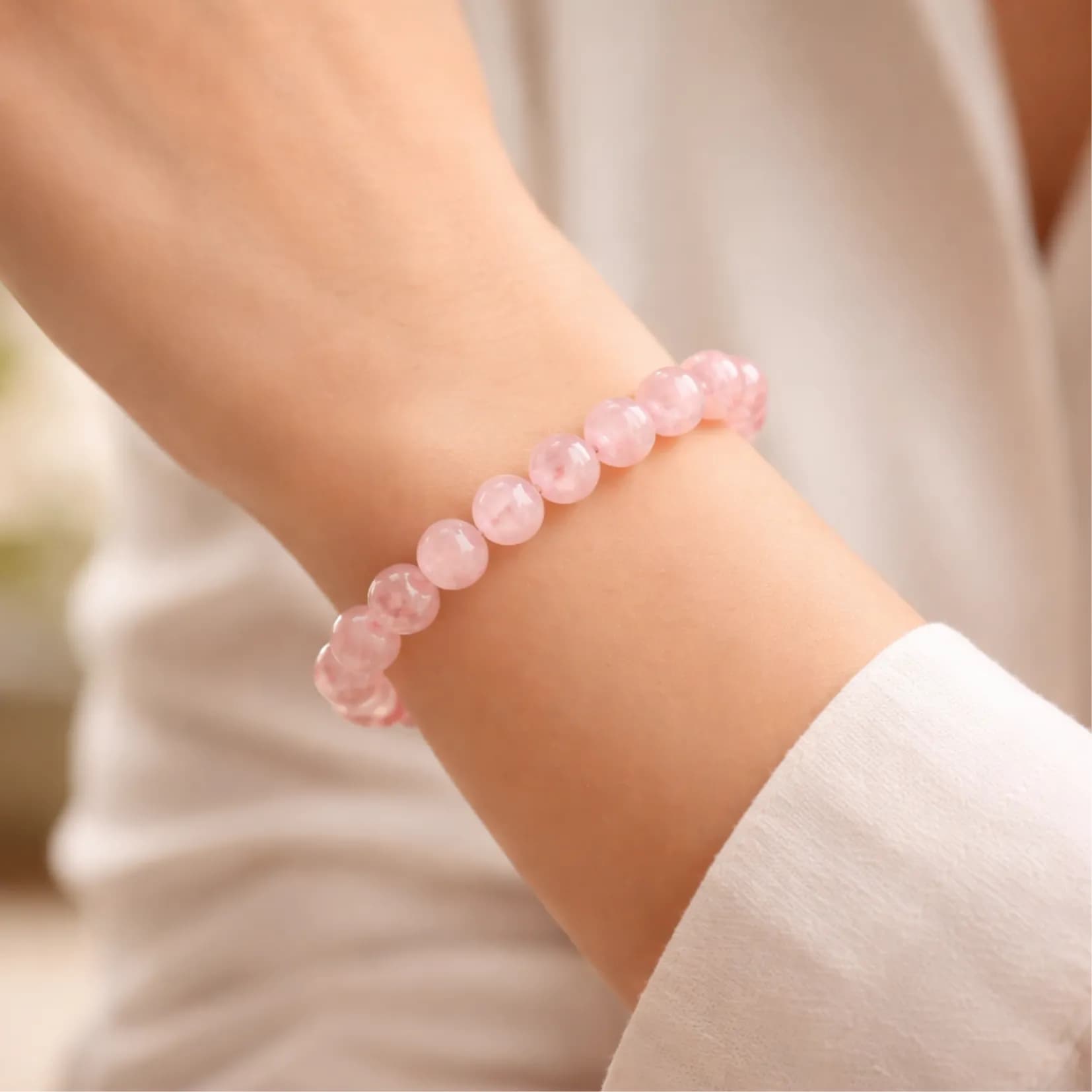 Rose Quartz Bracelet - View 4