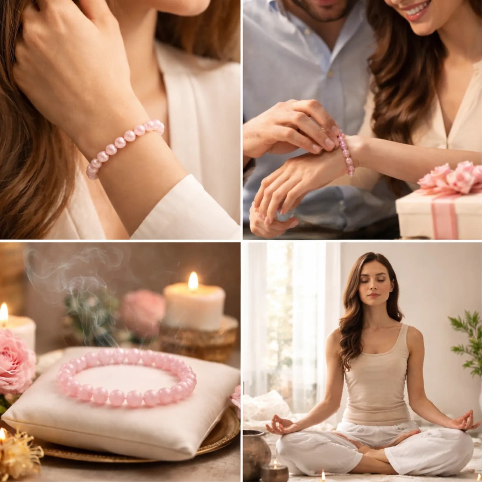 Rose Quartz Bracelet - View 5