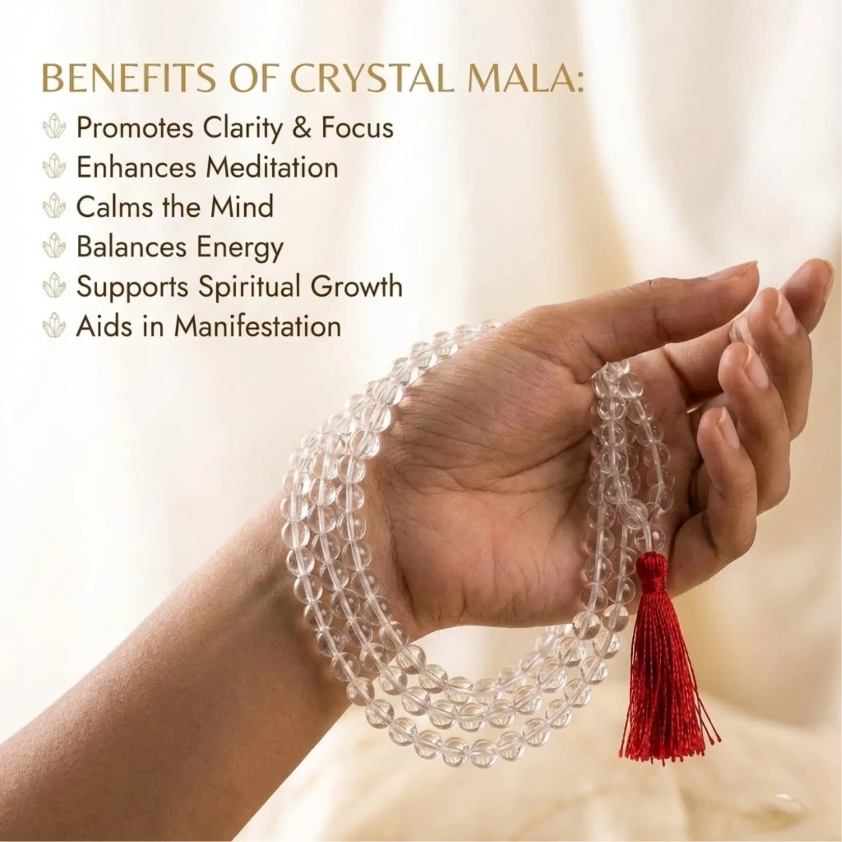 Sphatik Siddh Japa Mala - View 4