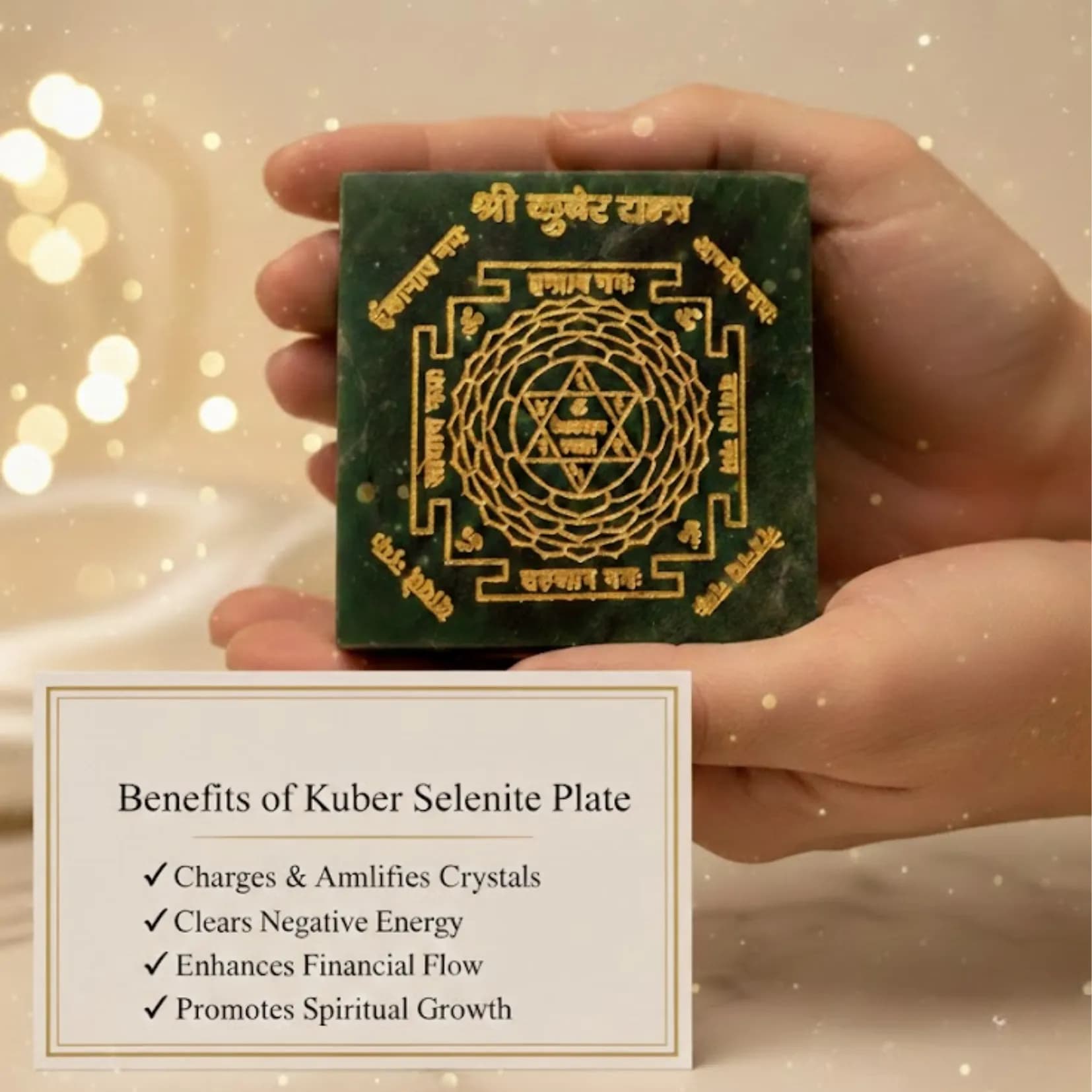 Kuber Yanta on Green Jade - Authentic AstroJi Spiritual Product View 3