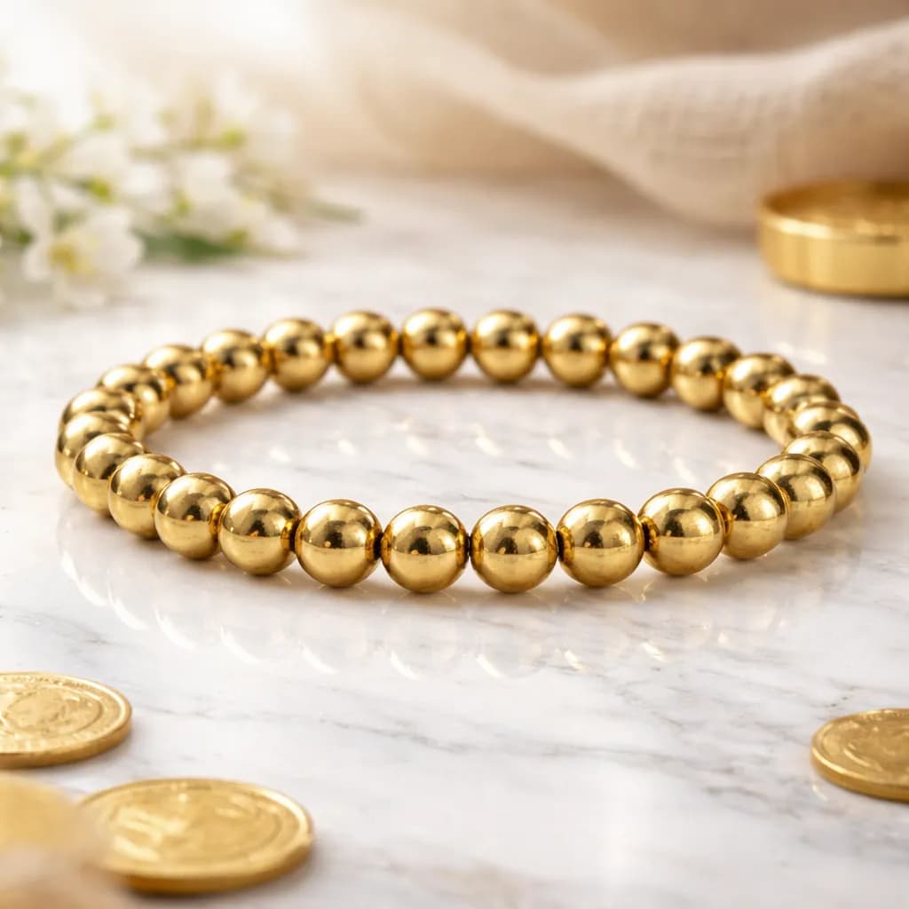 Golden Pyrite Bracelet - View 1