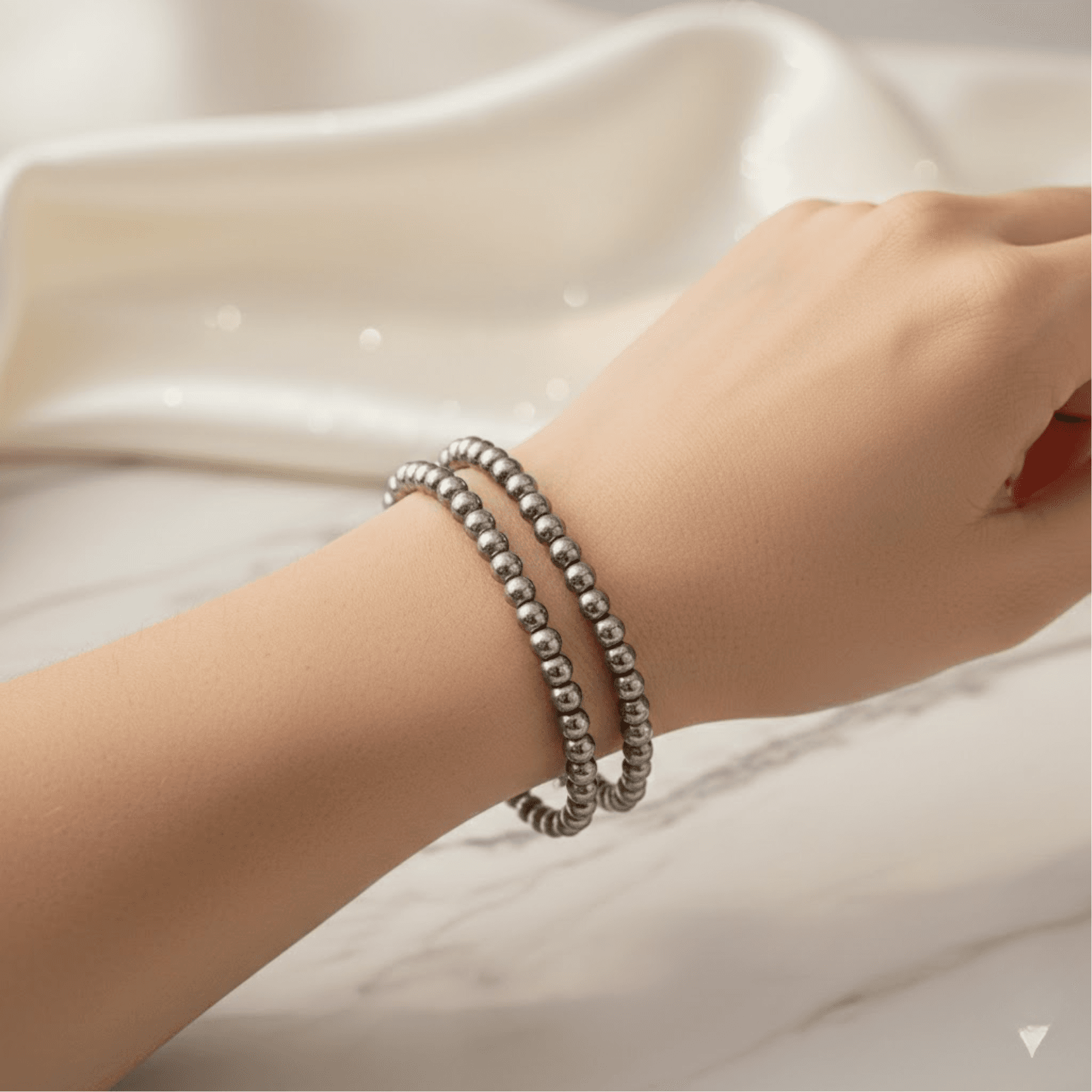 Dhan Shakti Combo :Pyrite bracelets - Authentic AstroJi Spiritual Product View 2