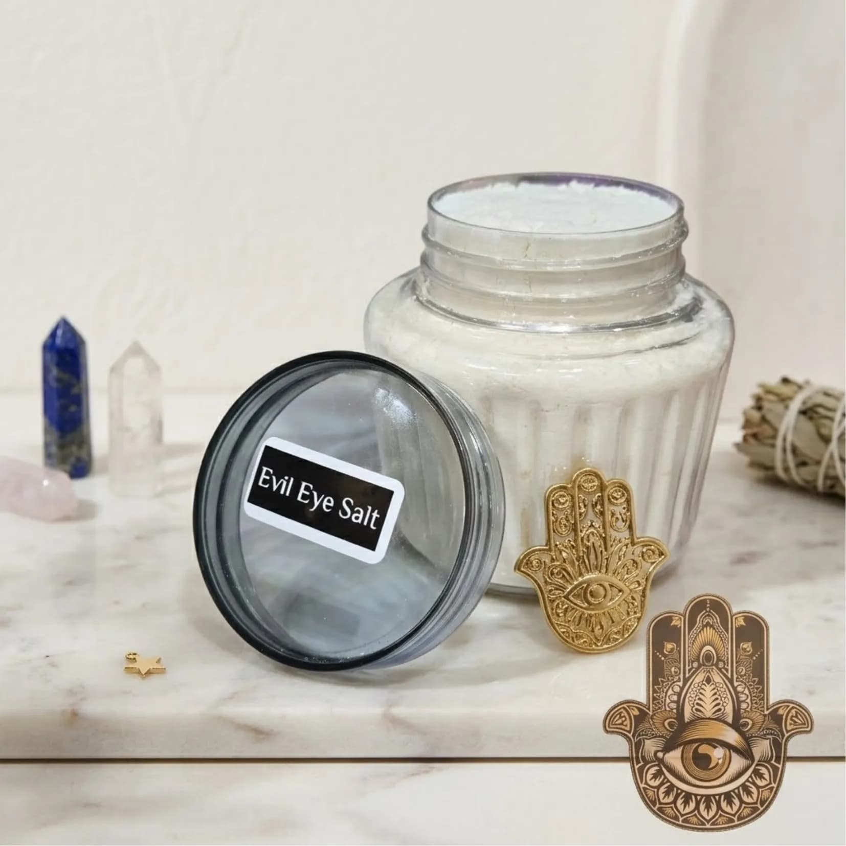 Evil eye Protection Salt - View 1