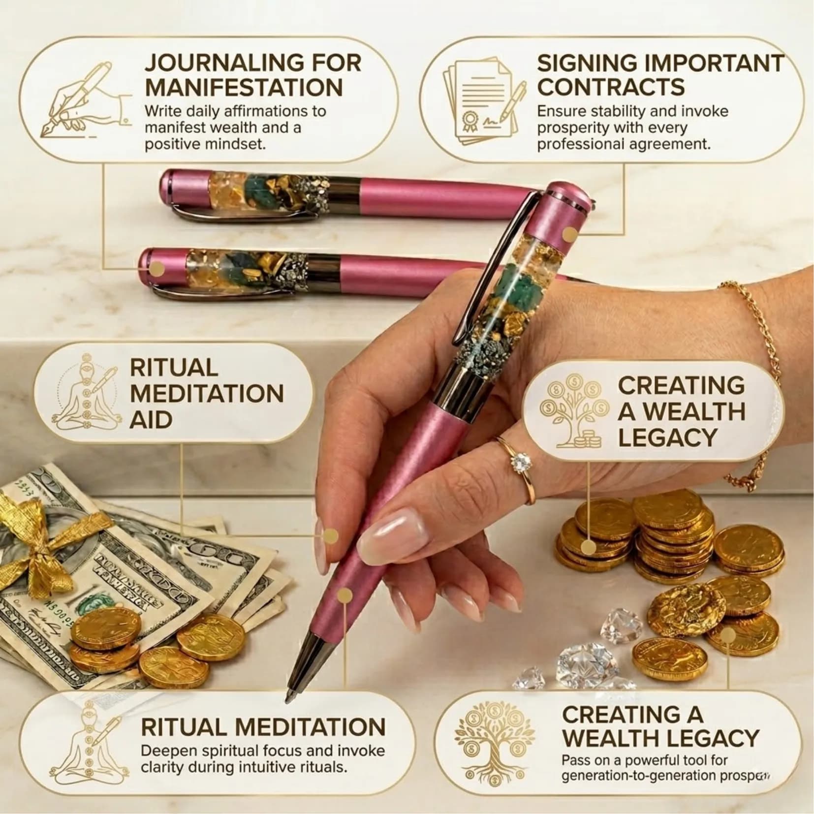 Money Magnet Pen - View 3