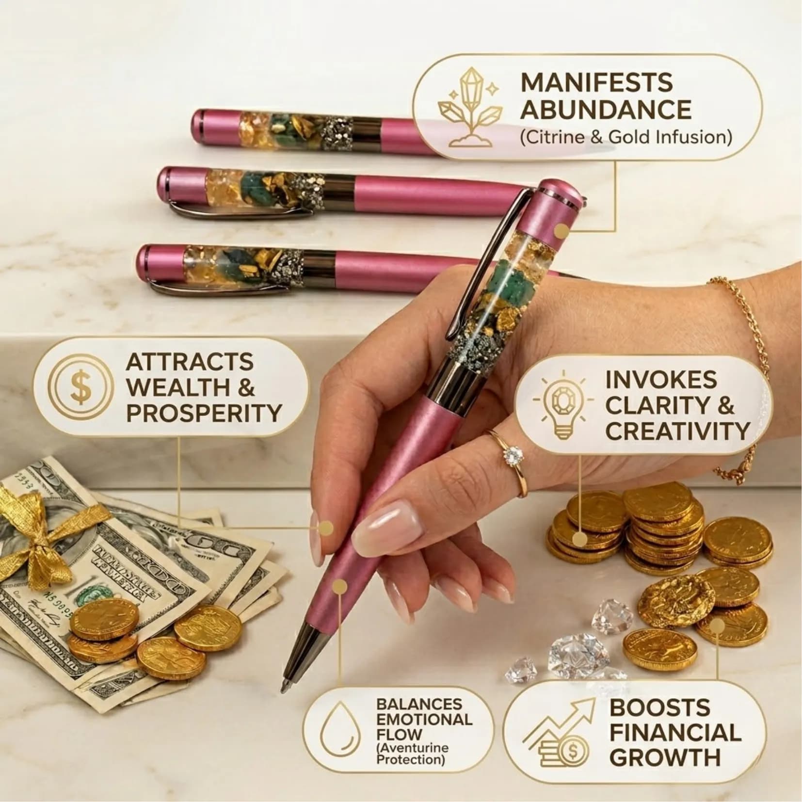 Money Magnet Pen - View 4