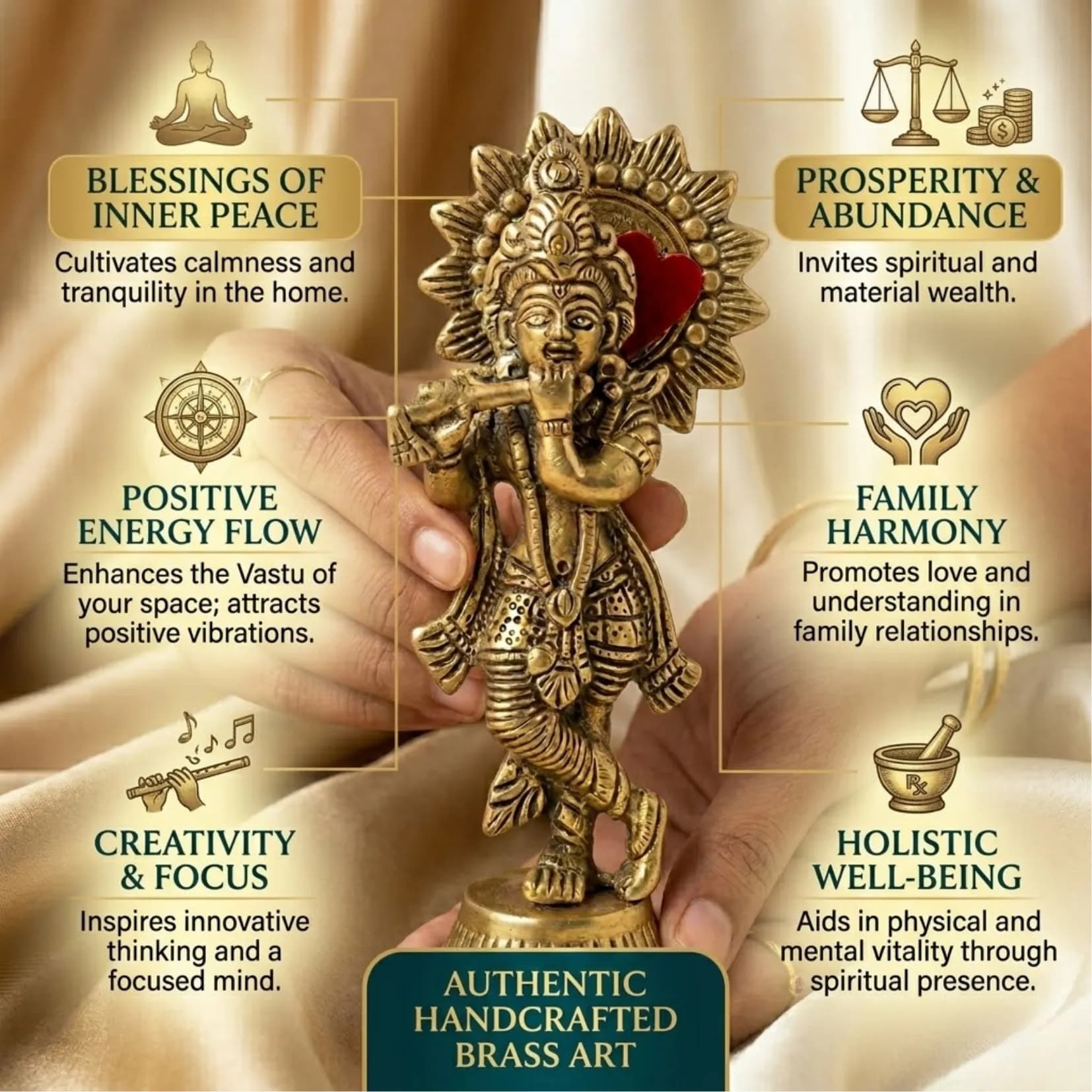 Surya Chakra Krishna Murti - View 3
