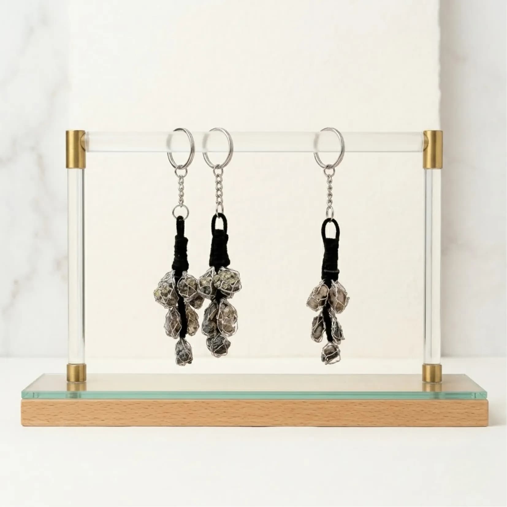Peru Pyrite Keychain - View 1