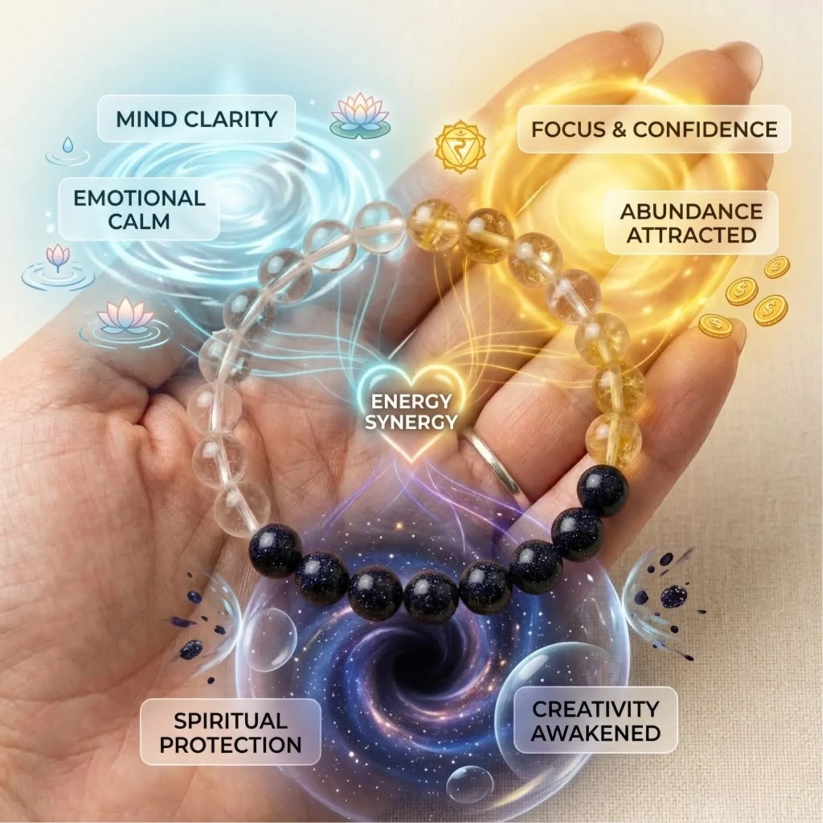 Dream Fulfillment Bracelet - Authentic AstroJi Spiritual Product View 4