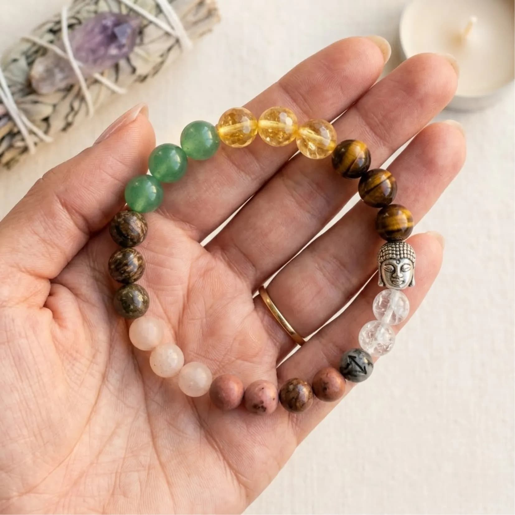 Abundance + Love Bracelet - View 2