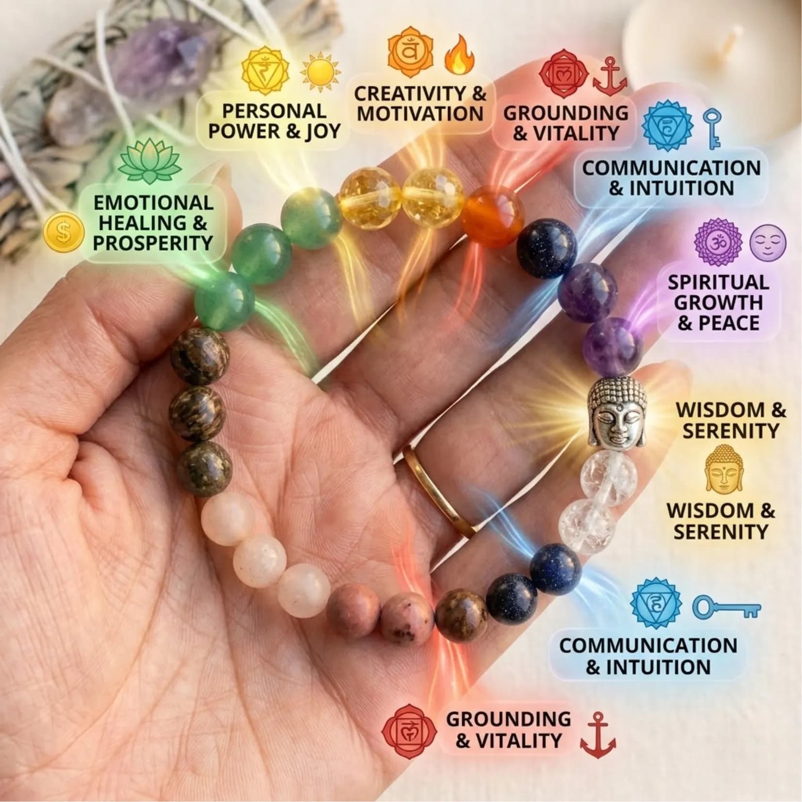 Abundance + Love Bracelet - View 4