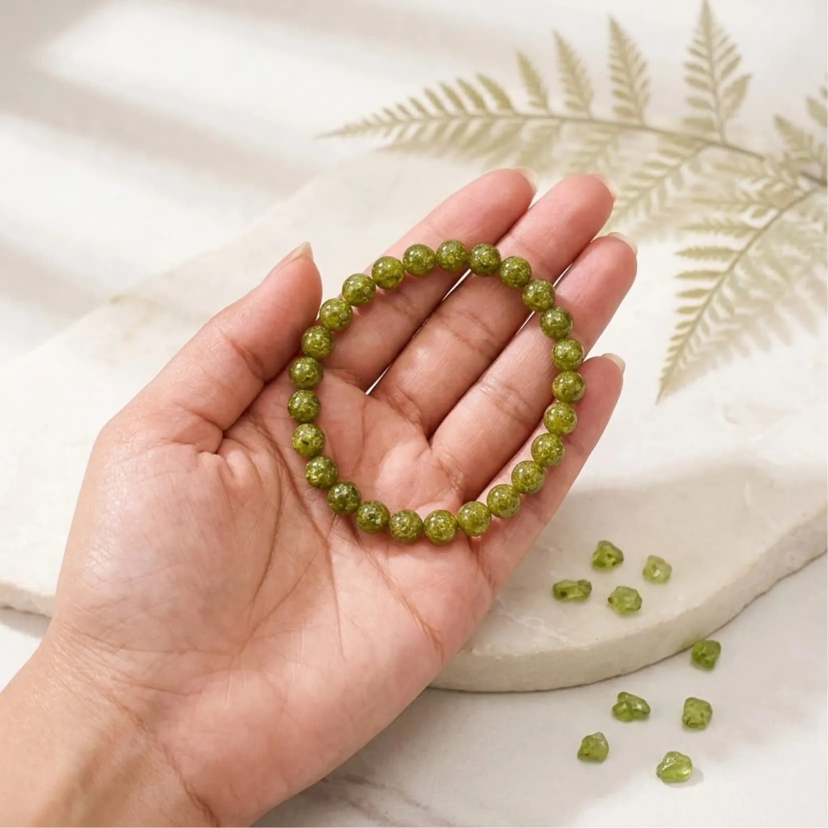 Premium Peridot Bracelet - View 1